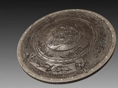 Zbrush Shield 3 3D model