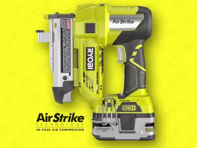 Ryobi nailer 3D model