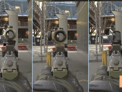 FPS ANIMATIONS SINGLE PISTOL Low-poly 3D model