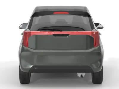 Generic Hatchback 05 3D model