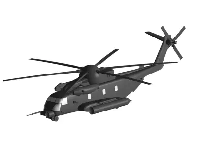 Sikorsky MH-53 3D model purchase