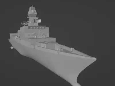 INS CHENNAI  3D model