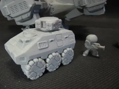 CHIBI-TECH SD - KODIAK APC 3D print model