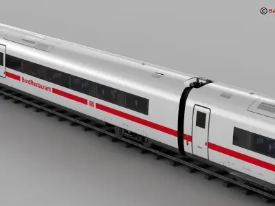 ICE 4 BR412 3D model purchase