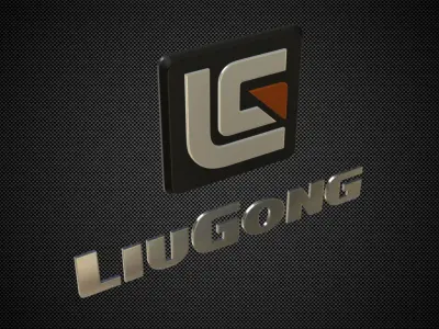 liugong logo 3D model