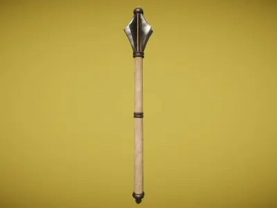 Real World - Medieval Maces Low-poly 3D model