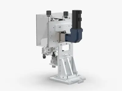 Double Station Cam Manipulator Mechanism 3D model