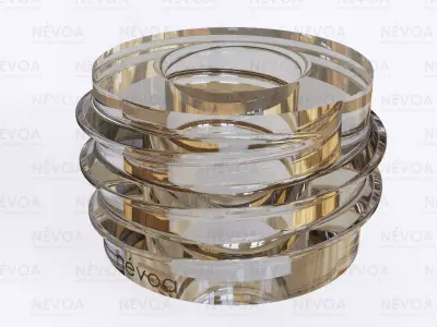 Neck finish - SP 425 - 13 - L - BDF - voluntary standard 3D model