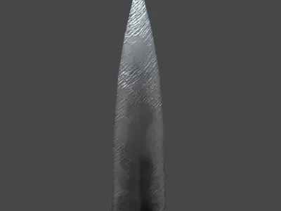 Long sword2 Low-poly 3D model