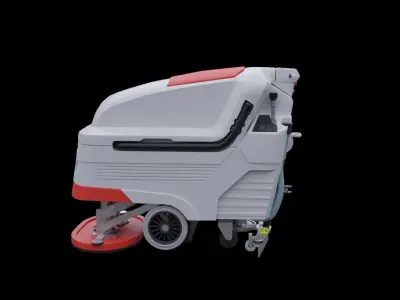 Floor Scrubber 3D model