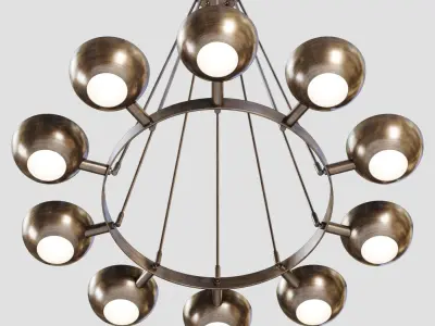 Denver Ceiling Lamp 3D model