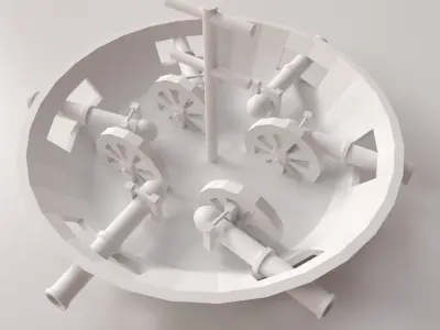 Da Vinci Tank 3D model