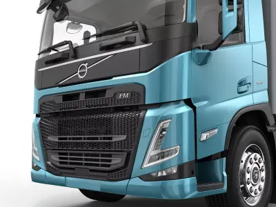 Volvo FM 2020 Day Cab 3D model