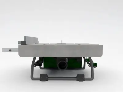 Table Saw Hitachi 3D model