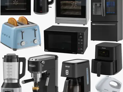 Kitchen Appliance Collection 03 3D model