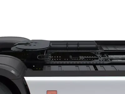 Mercedes Benz eActros Pro600 4x2 Tractor 2026 3D model