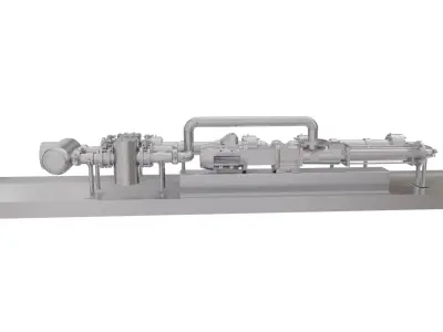 Pump Skids 3d Model 3D model