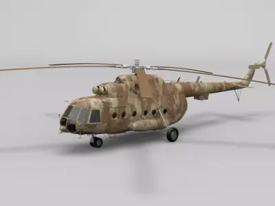 Mil Mi-8 3D model by SalinasAkter