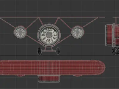  decorative plane 3D model