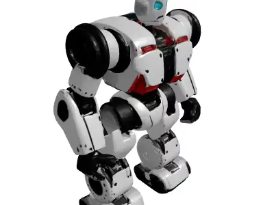 Broken Toy Robot 3D Model 3D model