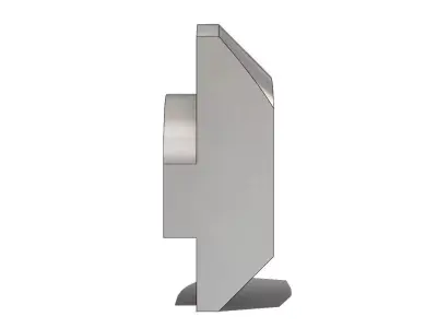 Porca Martelo Canal Channel 8 M5 Hammer Nut 3D model