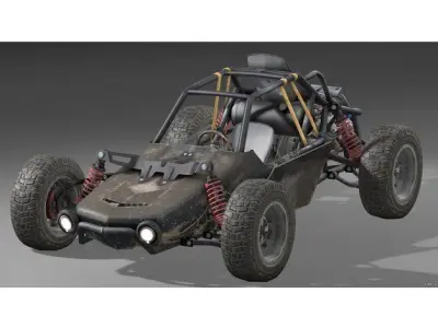 PUBG BUGGY 3D print model