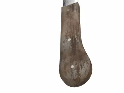 machete sword  3D model