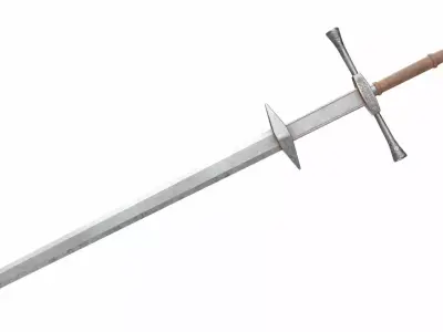 Zweihander 3D model