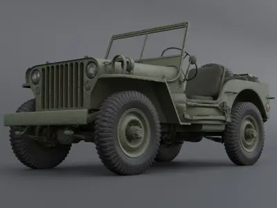 Overland Truck - Jeep 3D model