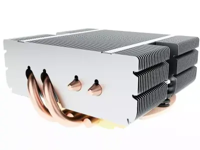 CPU Cooler 3D 3D model
