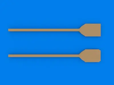 Low Poly Boats Kit Low-poly 3D model