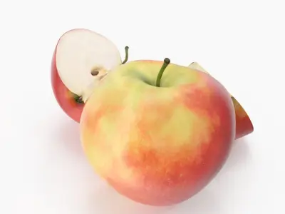 Apple 3D model purchase