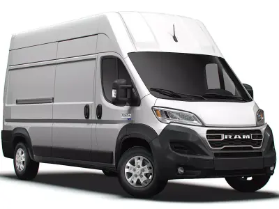 Ram ProMaster EV Cargo Van L3H3 2024 3D model