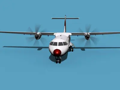 ATR  ATR-72-600 Guardia Coastiera 3D model