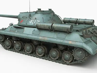 Tank IS 3M Corona 3D model