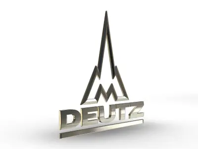 deutz logo 3D model