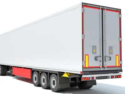 Refrigerator Truck 3D model