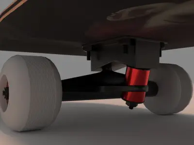 Arcane Vi Skateboard 01 3D model