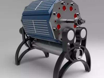 Mendocino Engine 3D model
