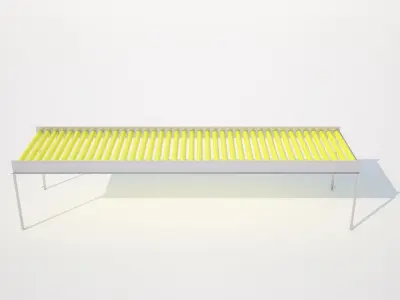 Conveyor belt 3D model 5