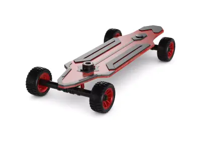 Off road Skateboard 3D model purchase