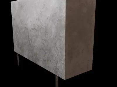 Split Conditioner System LG 3D model