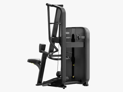 Technogym Artis Rear Delt Row 3D model