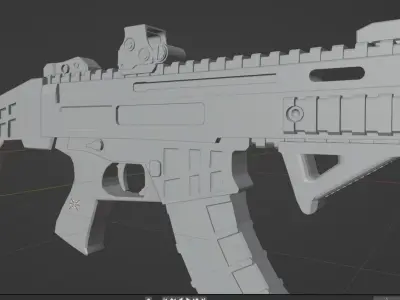 CZ-805 Bren 3D model