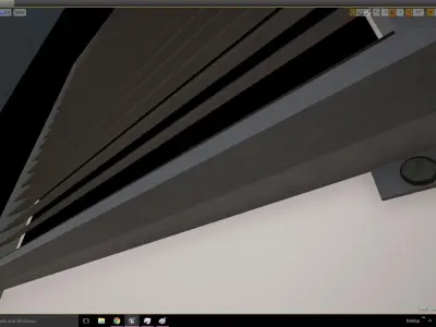 Vent Panel Free low-poly 3D model