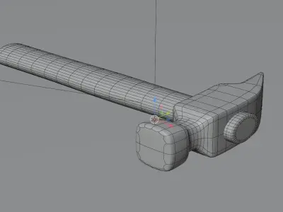 Hammer 3D model 11