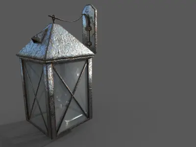 Lantern metal 3D model