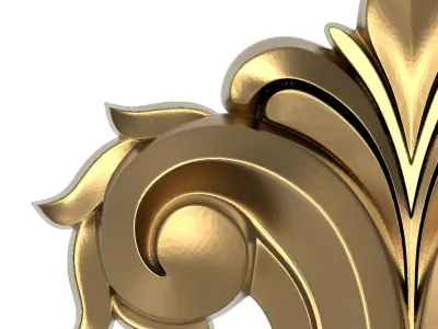  decorative pattern ready for 3D printing 3D model