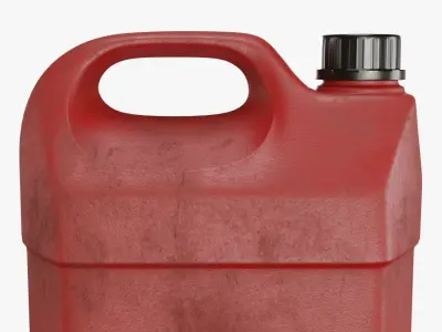 Plastic Jerry Can 3D model