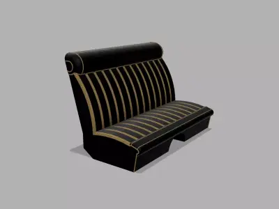 5 Window Coupe Bench Seat for RC Car 3D print model